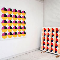 Paintings by Henk van Gerner.